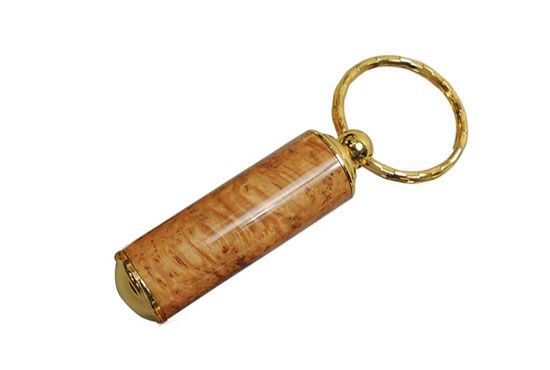 Přívěšek na klíče se skrytou schránkou - sada pro výrobu, zlatý 