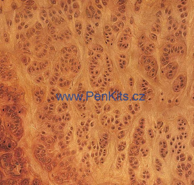 Vavone burl - 22 x 22 x 125 mm
