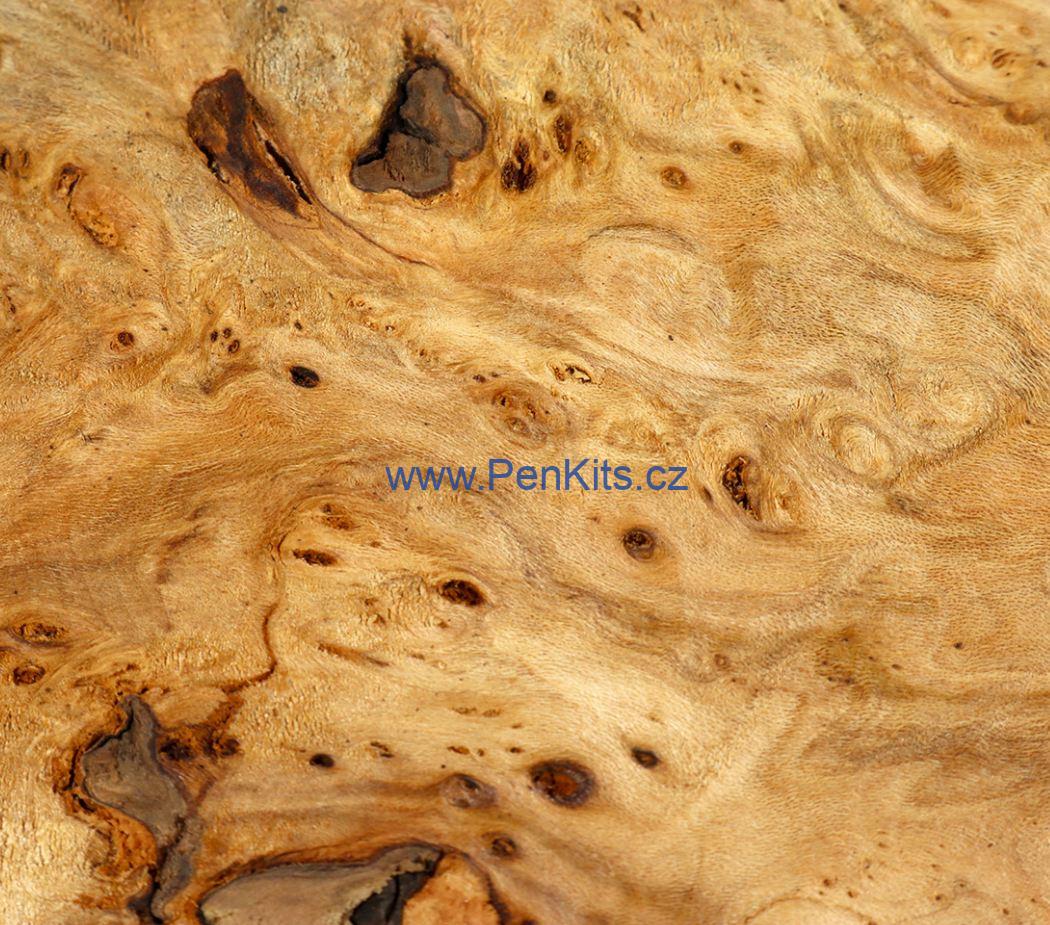 Lime burl - 22 x 22 x 125 mm
