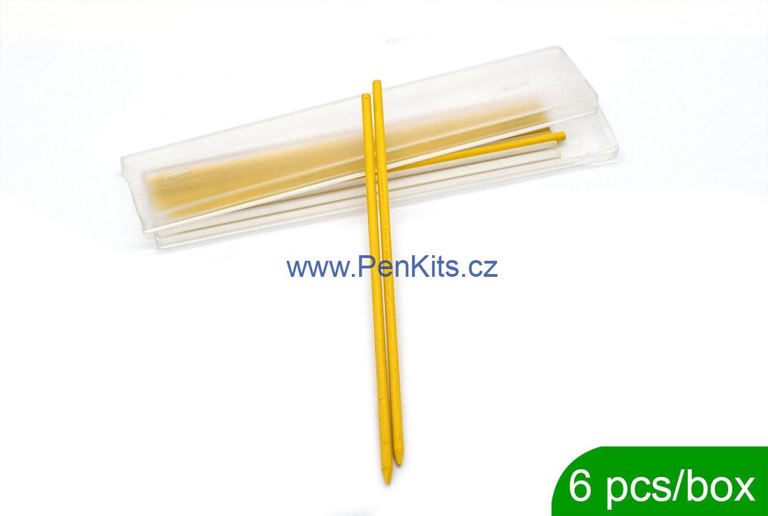 Náhradní tuhy pro Tesařskou tužku žluté