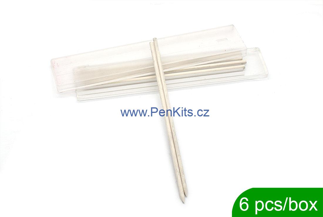 Náhradní tuhy pro Tesařskou tužku bílé
