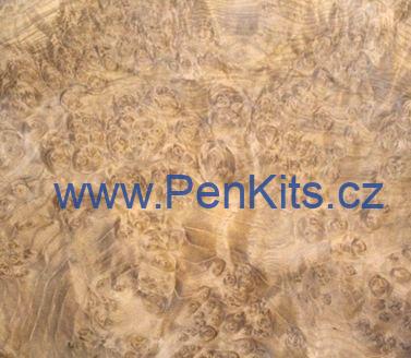 Golden Madrone burl - 22 x 22 x 125 mm