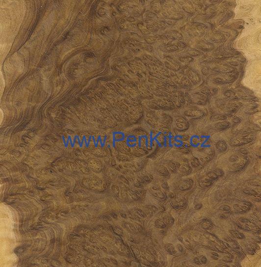 Brown Mallee burl - 22 x 22 x 125 mm