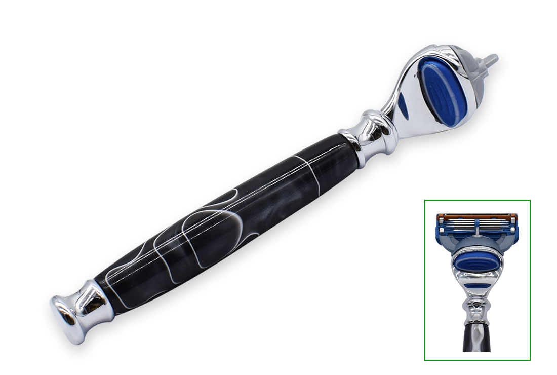 Sada pro výrobu holící rukojeti pro Gillette Fusion5 - chrom