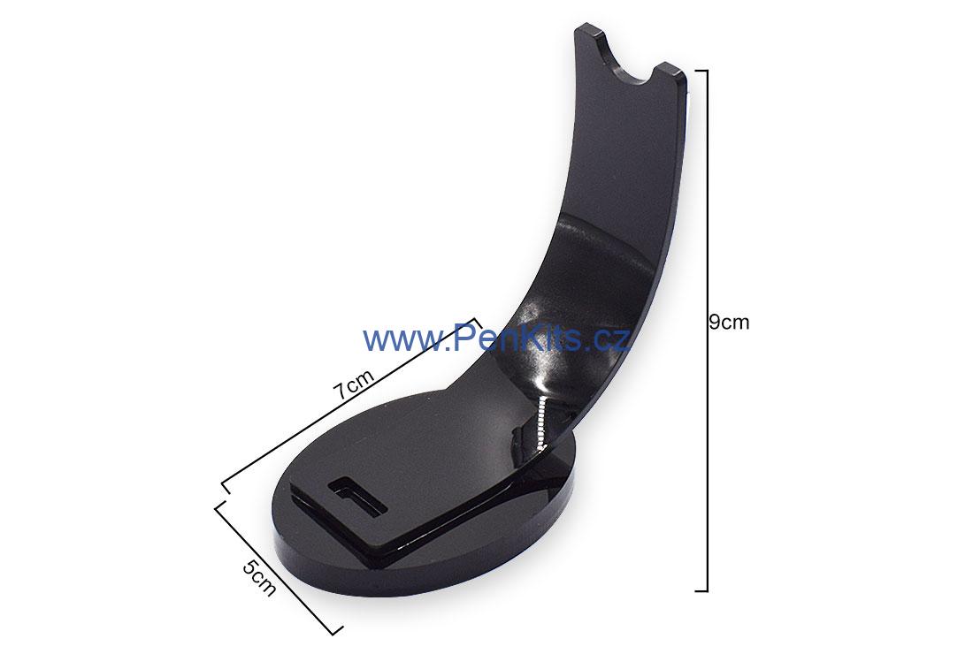 Stojánek na pero černý - 1 pero