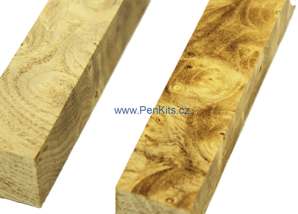 Japanese pagoda burl - 22 x 22 x 125 mm