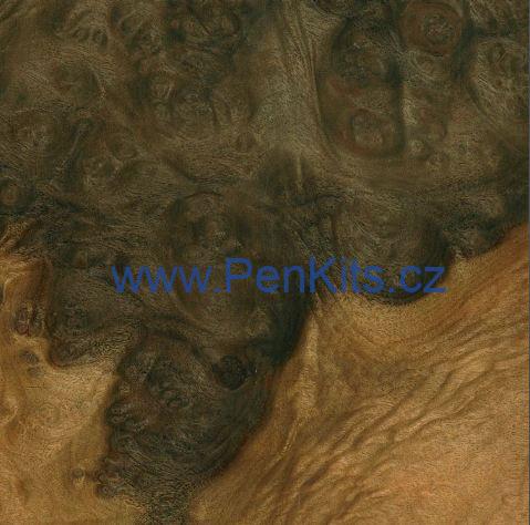 Camphor burl - 22 x 22 x 125 mm
