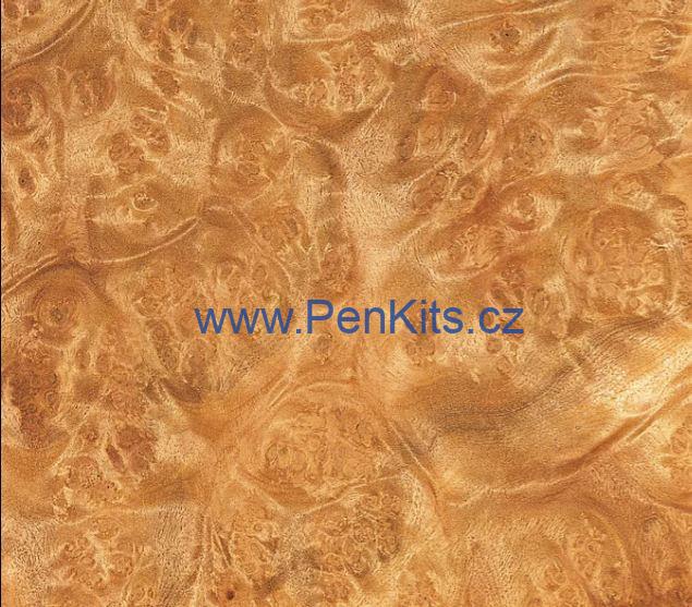 Lime burl - 22 x 22 x 125 mm