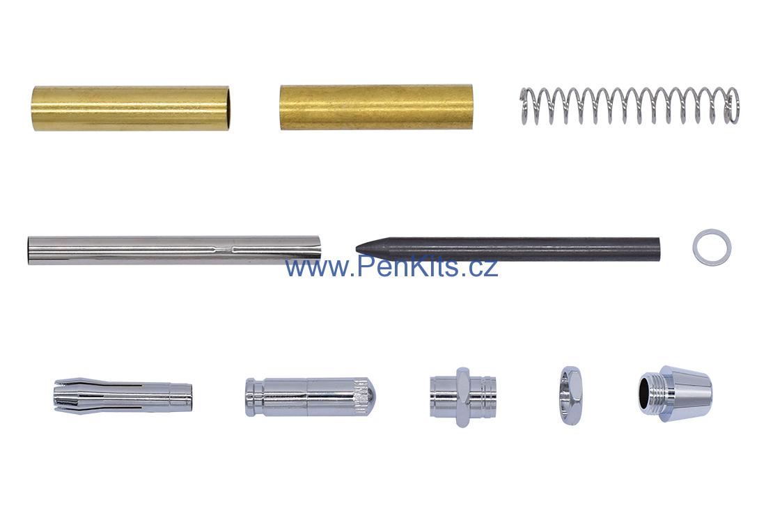 VERSATIL 5,6 mm - sada pro výrobu tužky, versatilky, chrom