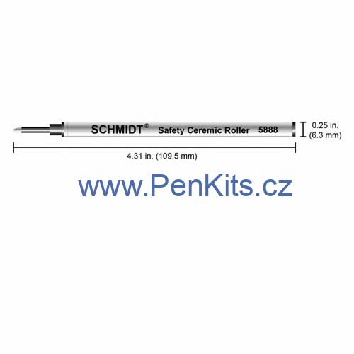Keramický roller SCHMIDT 5888 modrý M