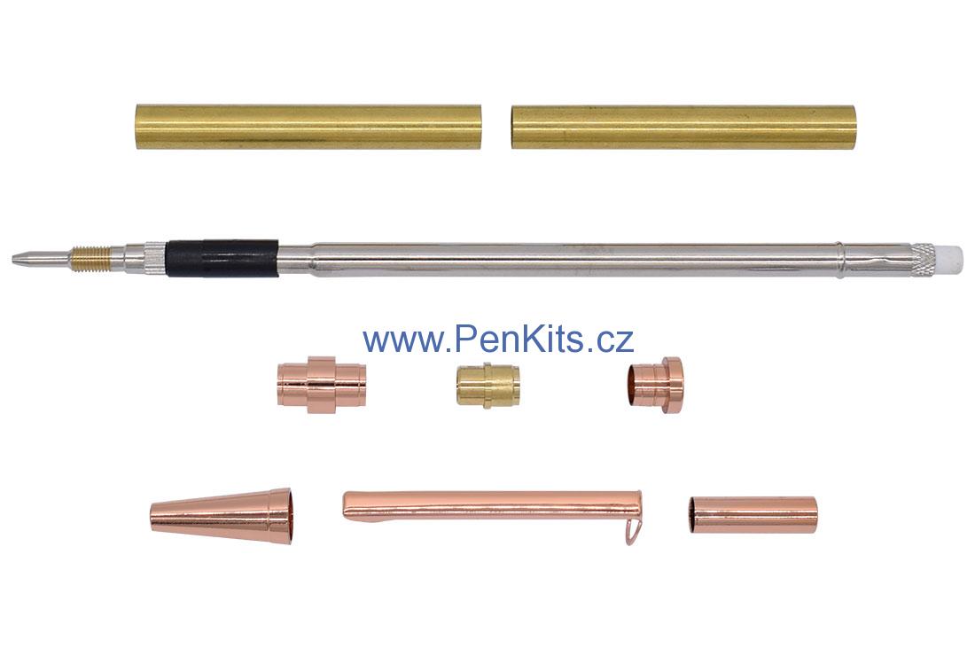 SLIMLINE - sada pro výrobu mikrotužky 0,7mm měděná