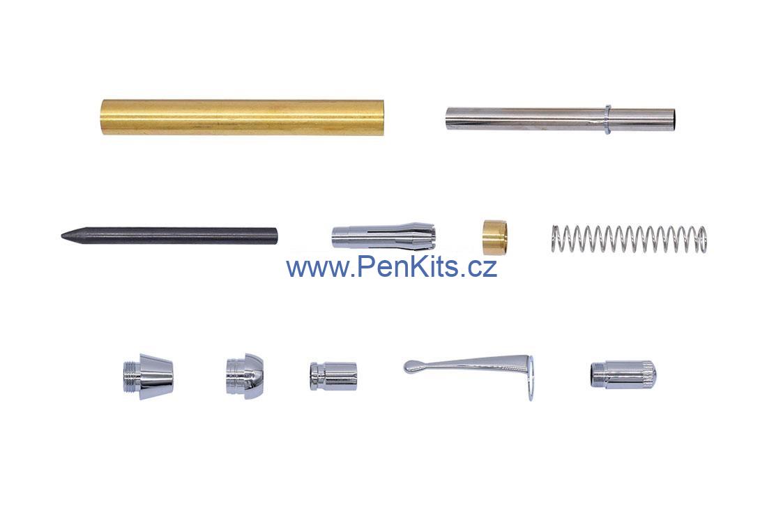 VERSATIL II. 5,6 mm - sada pro výrobu tužky, versatilky, chrom