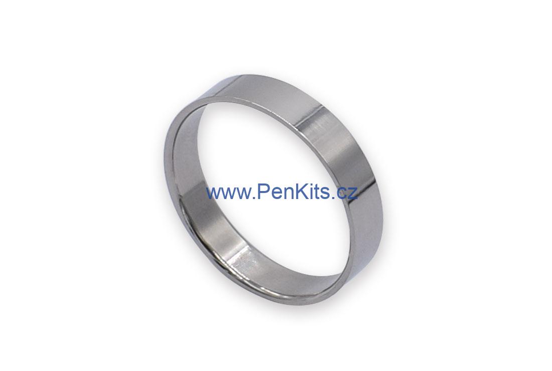 Jádro prstenu, nerezová ocel - průměr 21,6 mm, šířka 5 mm