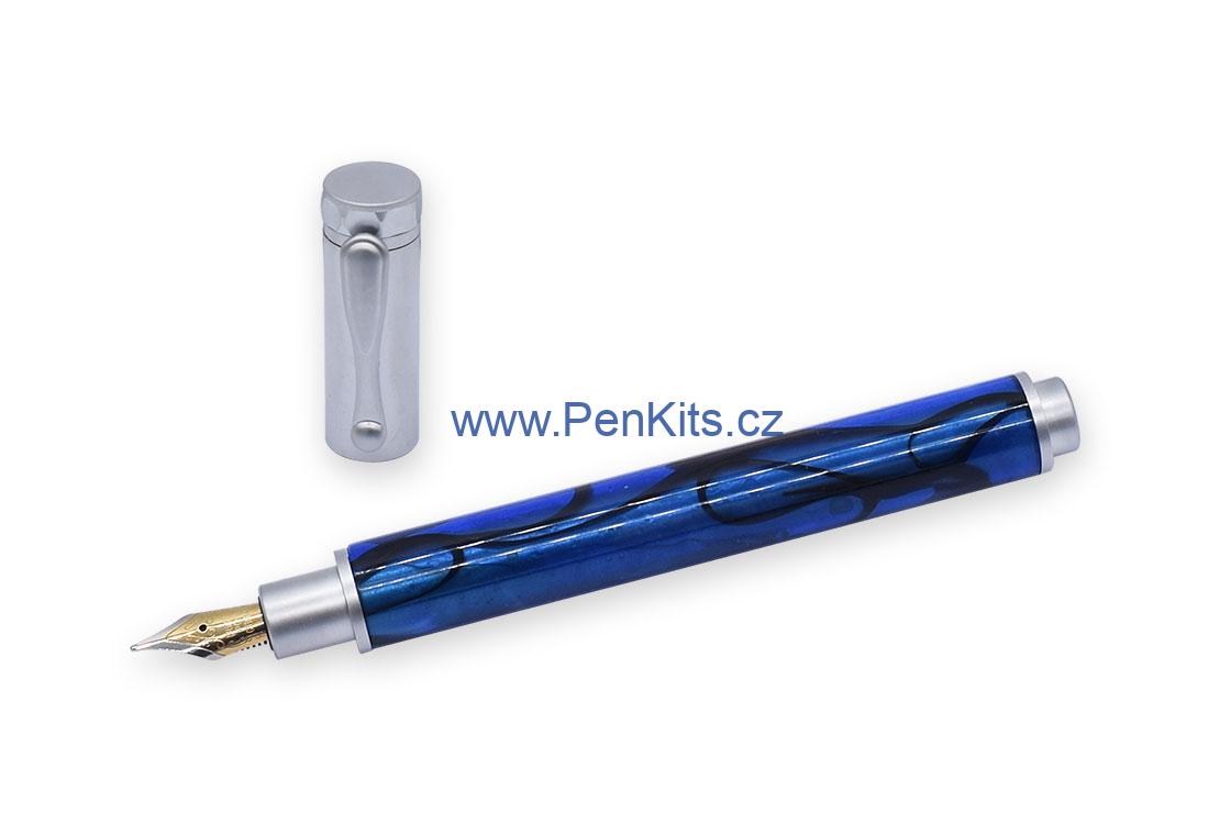 MAGNETIC - sada pro výrobu inkoustového plnícího pera, satin chrom