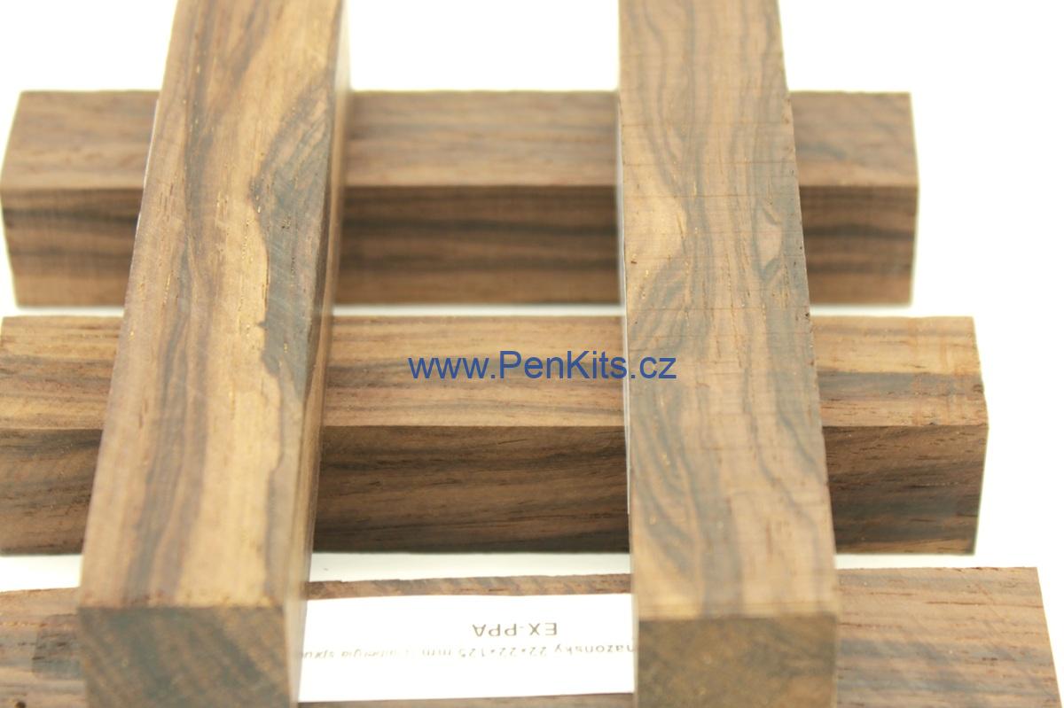 Palisandr amazonský 22x22x125 mm