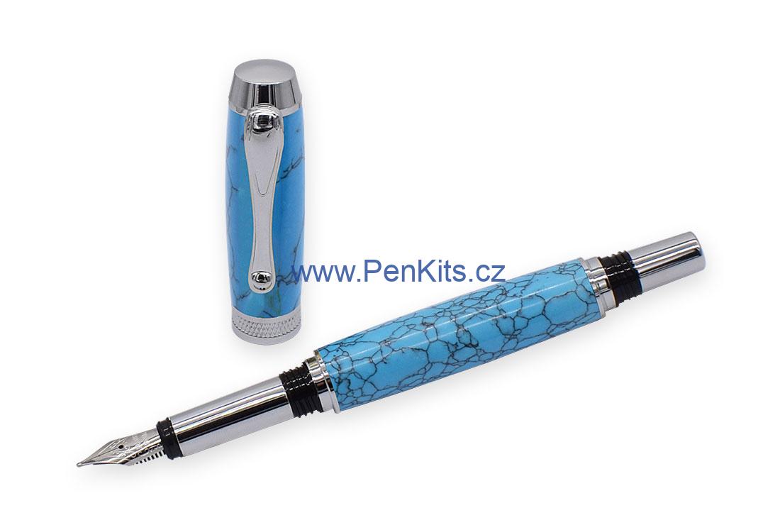 GENTRY - sada pro výrobu inkoustového plnícího pera chrom