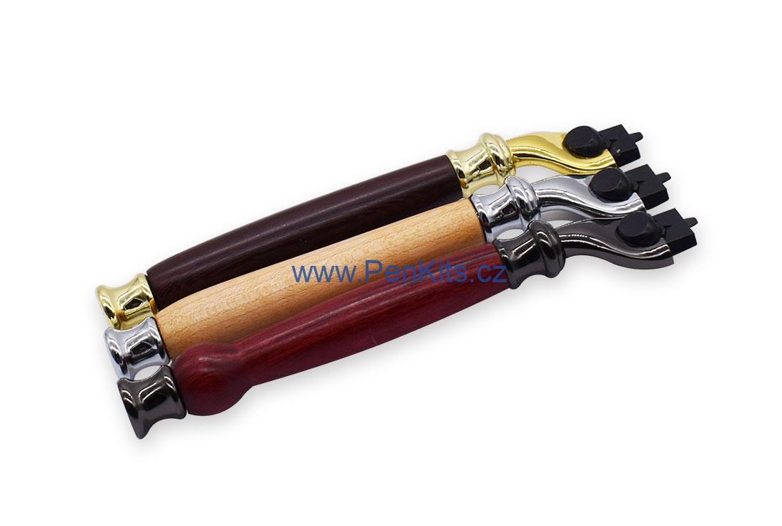 Sada pro výrobu holící rukojeti pro Gillette Mach3 - zlatá